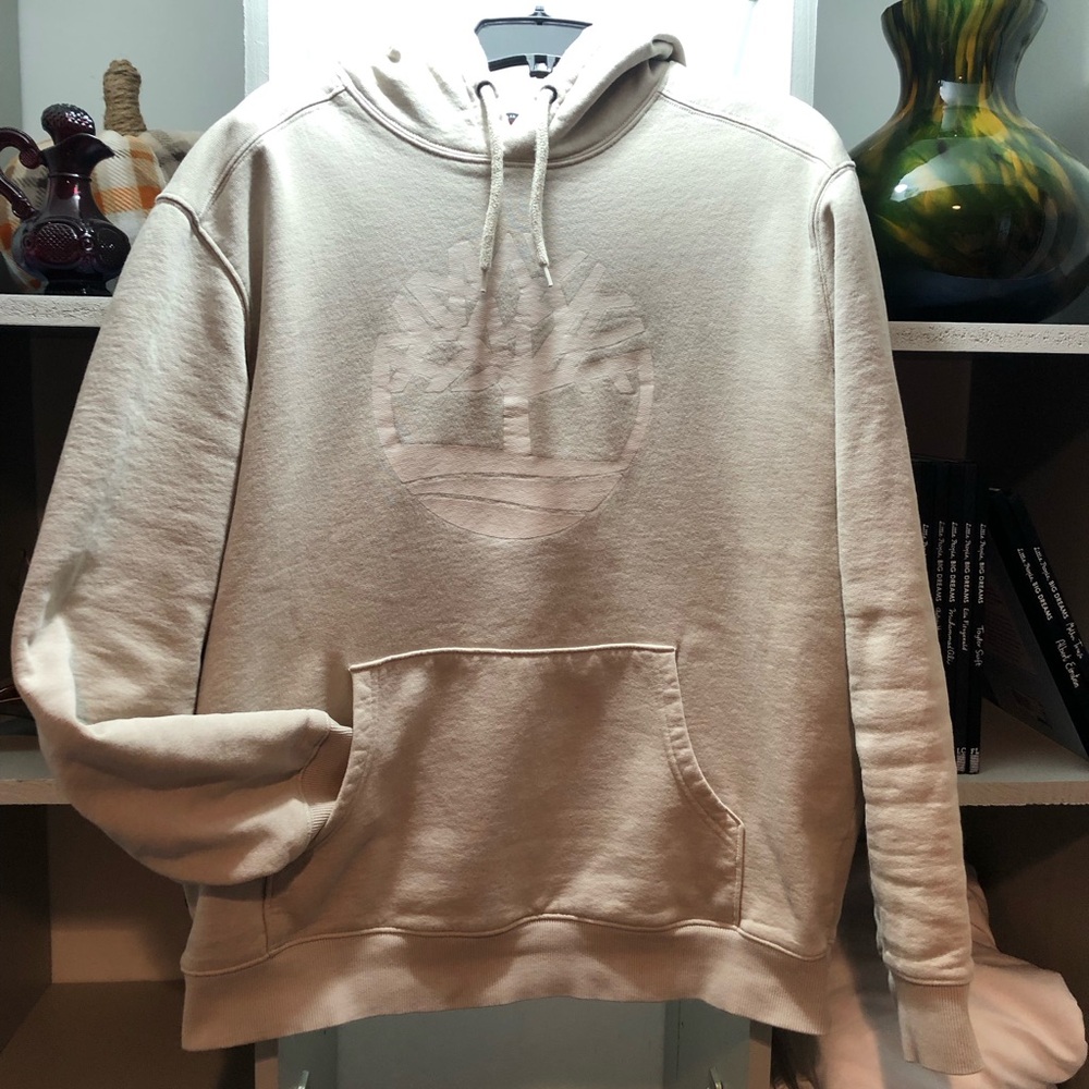 Men's Timberland Beige Hoodie